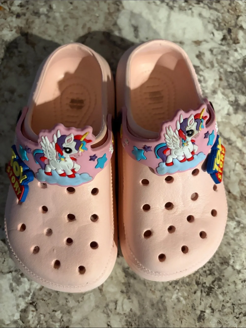 Pink Kids Unicorn Clog Shoes - Brand Unspecified